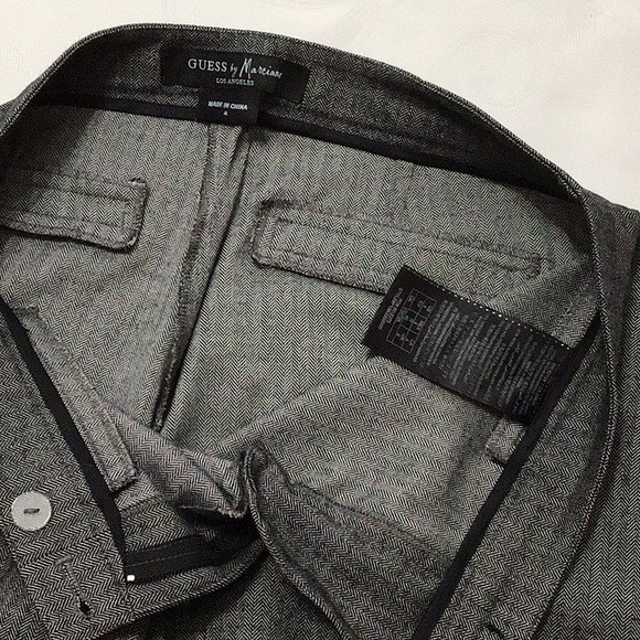 Marciano black-grey flare pants; work or dress up - Picture 6 of 11